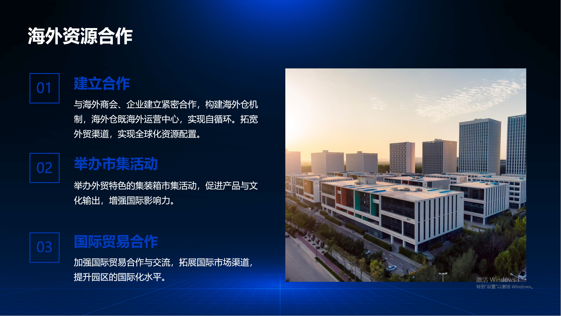 跨境电商园区外观